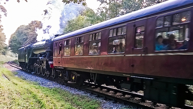 Flying Scotsman on the East Lancs Railway