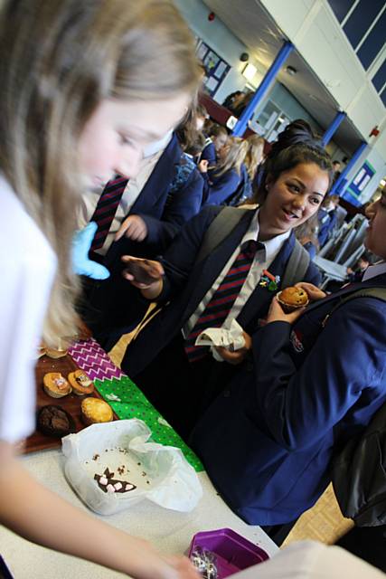 Macmillan Coffee Morning at Whitworth Community High School