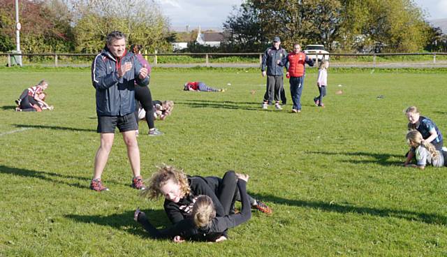 Launch event for the Rochdale Rugby Union Football Club ladies teams