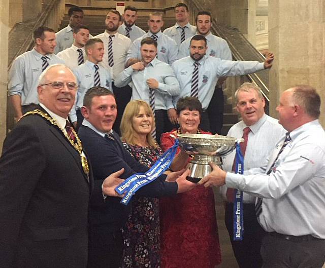 Civic reception for Hornets