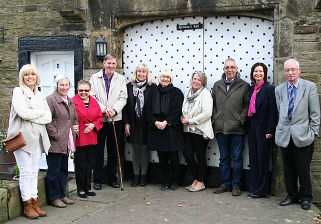 Friends of Ashworth Valley Group at the historic Ashworth Hall 