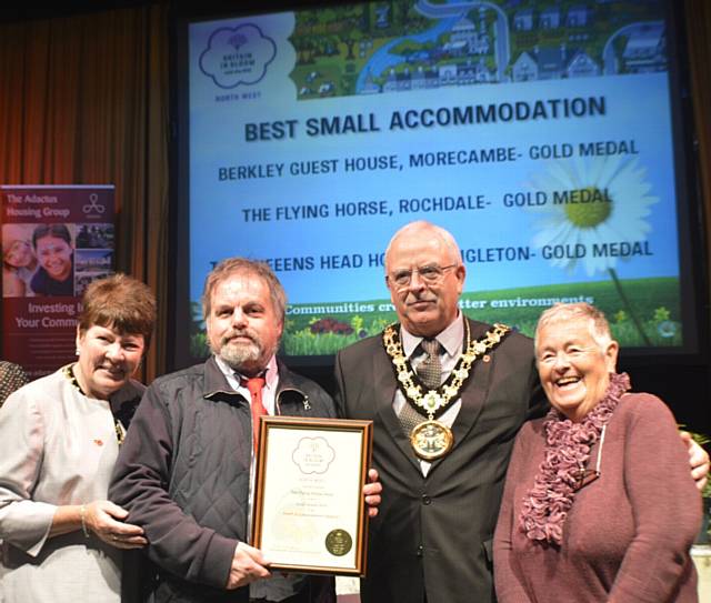 Flying Horse, Gold Medal, RHS North West in Bloom Awards 2016