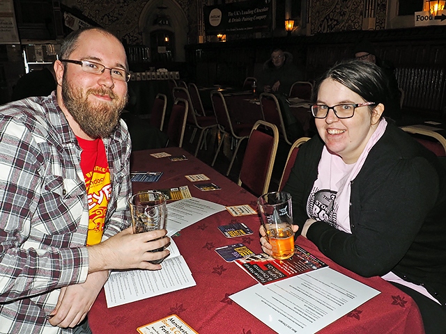 Visitors to Rochdale Beer Festival