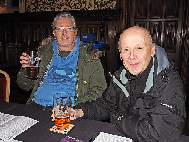 Visitors to Rochdale Beer Festival