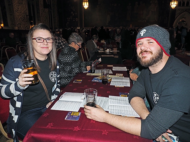 Visitors to Rochdale Beer Festival