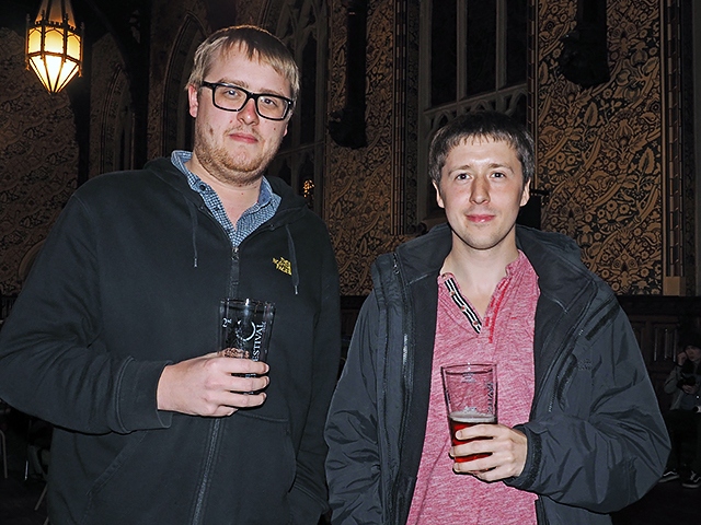 Visitors to Rochdale Beer Festival