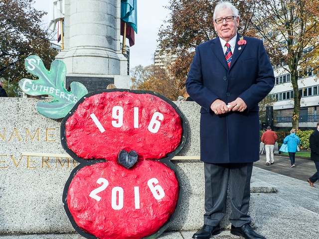 Remembrance Sunday in Rochdale