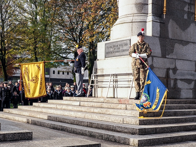 Remembrance Sunday in Rochdale