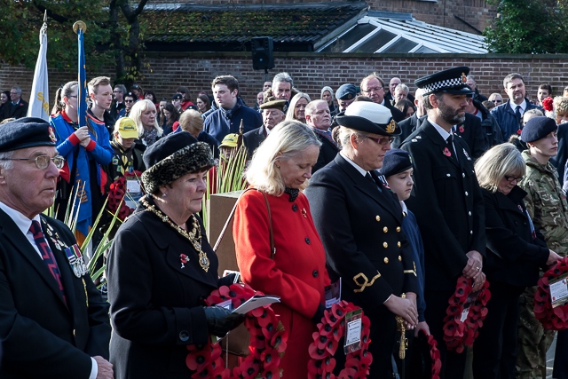 Remembrance Sunday in Middleton