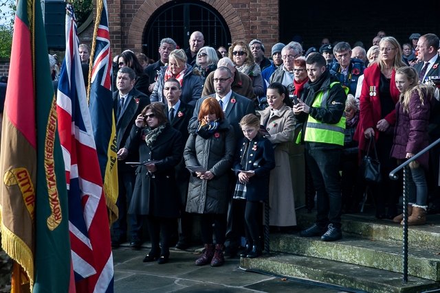 Remembrance Sunday in Middleton