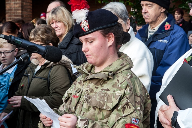 Remembrance Sunday in Middleton