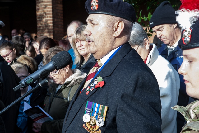 Remembrance Sunday in Middleton