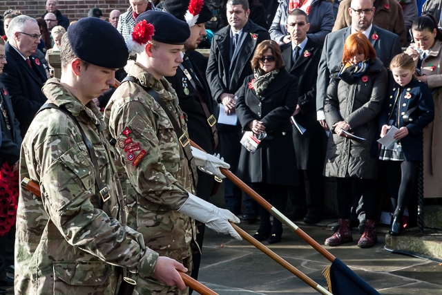 Remembrance Sunday in Middleton