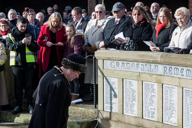 Remembrance Sunday in Middleton