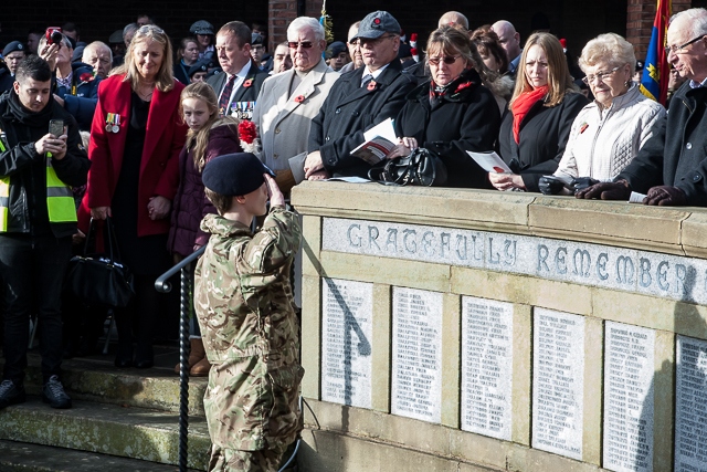 Remembrance Sunday in Middleton