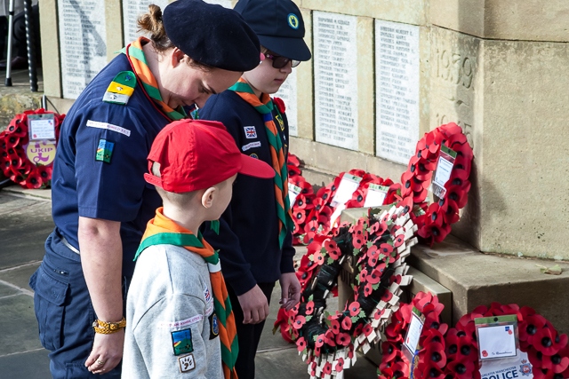 Remembrance Sunday in Middleton