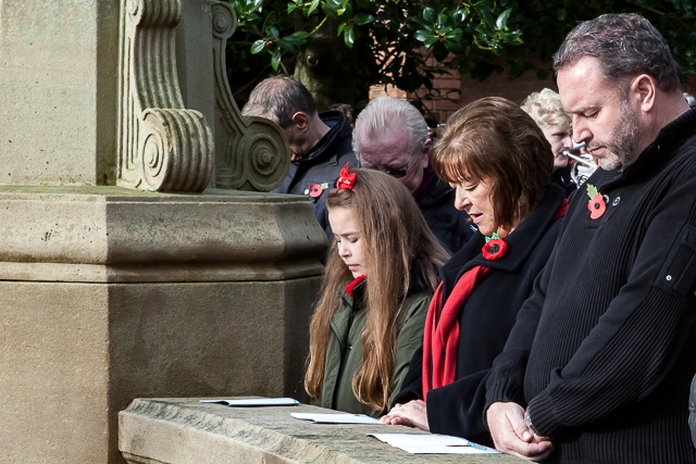 Remembrance Sunday in Middleton