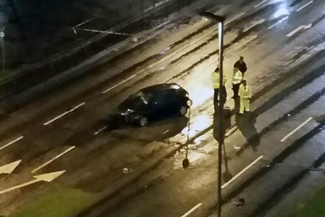 Collision on St Mary's Gate