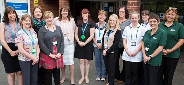 North Manchester Macmillan Palliative Care Support Service team, which has been shortlisted for a Macmillan Excellence Award