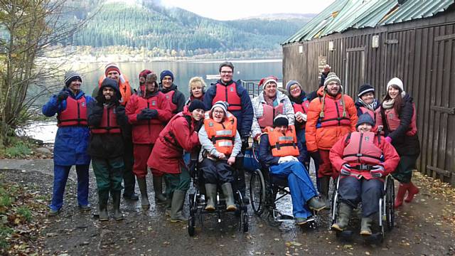 Hopwood students with disabilities challenge their limits at a Lake District adventure camp