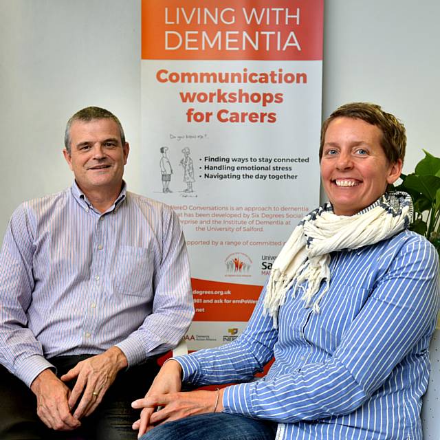 emPoWereD Conversation leads Dr Phil McEvoy and Emma Smith