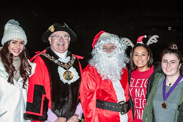 Rochdale Christmas Lights Switch On