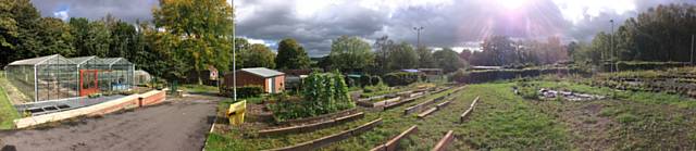 The gardens at Hopwood Hall College’s Middleton campus