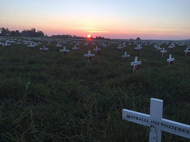 First Middleton Scouts and Explorer Scouts trip to the battlefields of the Somme