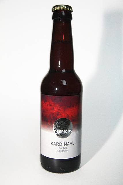 Kardinaal, a Belgian dubbel style - Serious Brewing Companystyle,