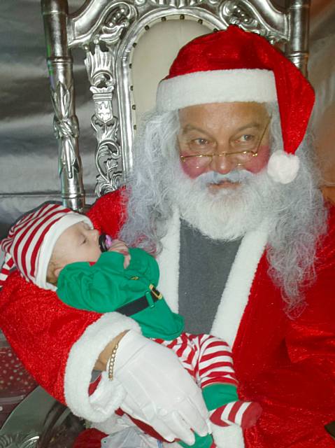 Joy for all as Santa pays a visit to Langley Christmas Festival 