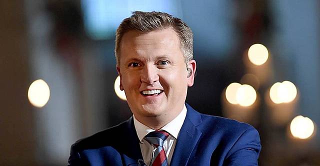 Aled Jones, host of ITV Christmas Carol Service recorded at St Chads, Rochdale and being shown on ITV on Christmas Eve