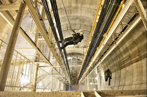 Daring Rope Rescue Training at the BT Tower in Heaton Park