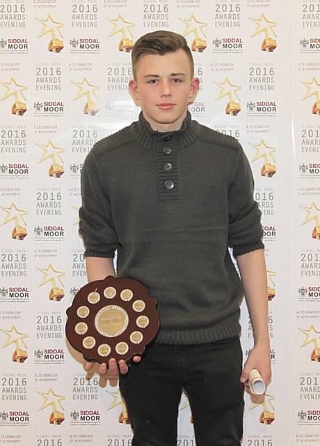 Colin Hodgson, Winner of The Joanne Bramall Award for Work Experience