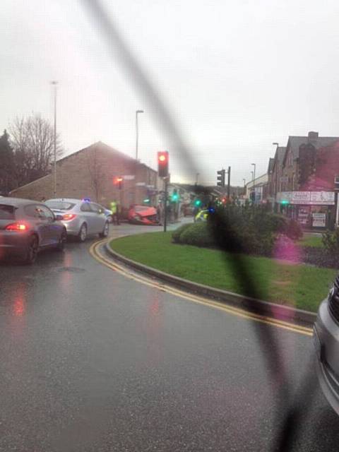 Driver flees scene of accident Oldham Road/Queensway 