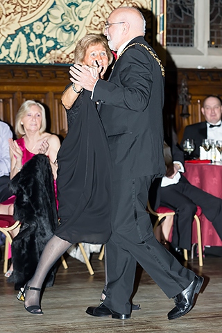 Strictly Come Dancing<br /> Pam Ashton dancing with Mayor Surinder Biant