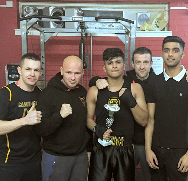 Usman Shaukat of Queensway ABC keeps his unbeaten record 