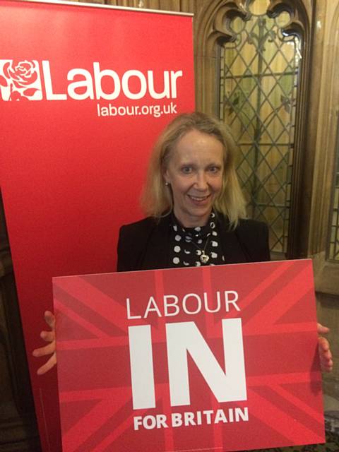 Liz McInnes is backing the campaign to stay IN Europe