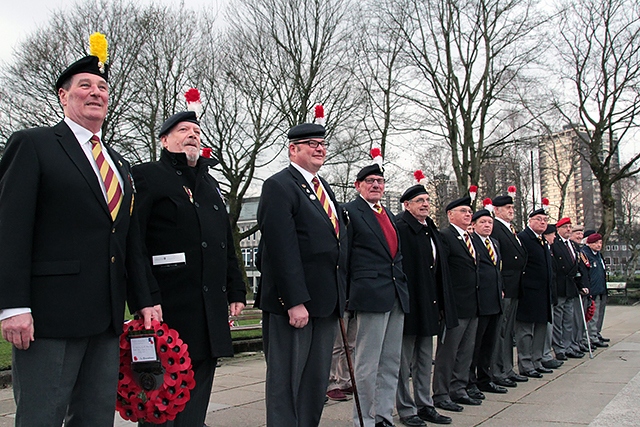 Cenotaph service commemorating the end of Gulf War