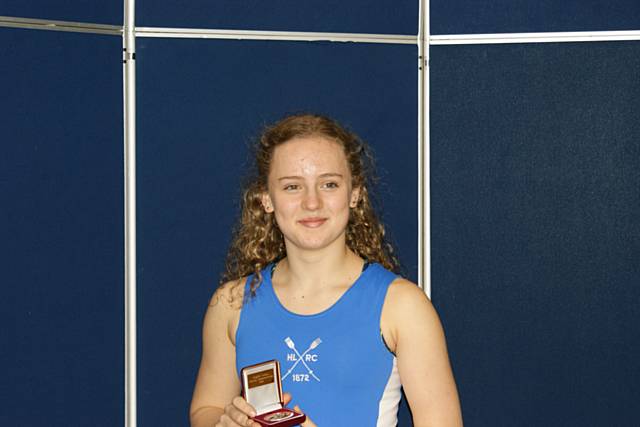 Rosie Pickles, Silver Medal in Womens J13 