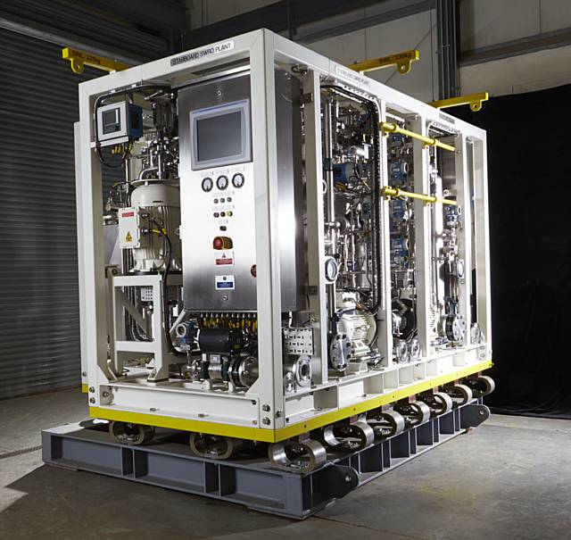 RN Seawater Reverse Osmosis (SWRO) plant manufactured by Salt Separation Services Ltd