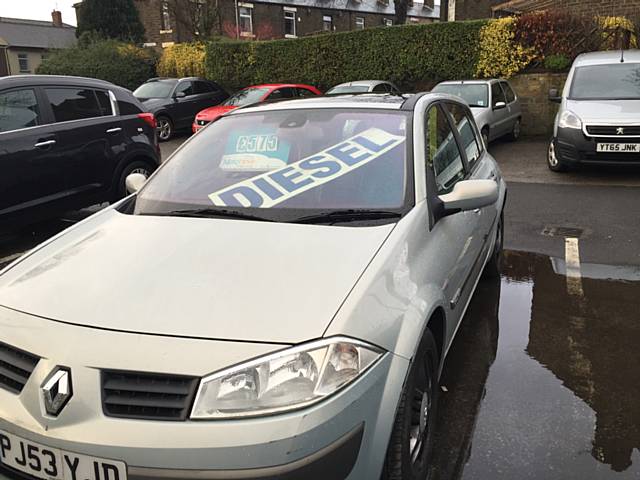 Cars for sale on council owned car park in Milnrow