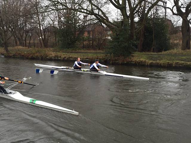 Harriet Jackson and Lucy Lonergan - WJ16 Double Sculls