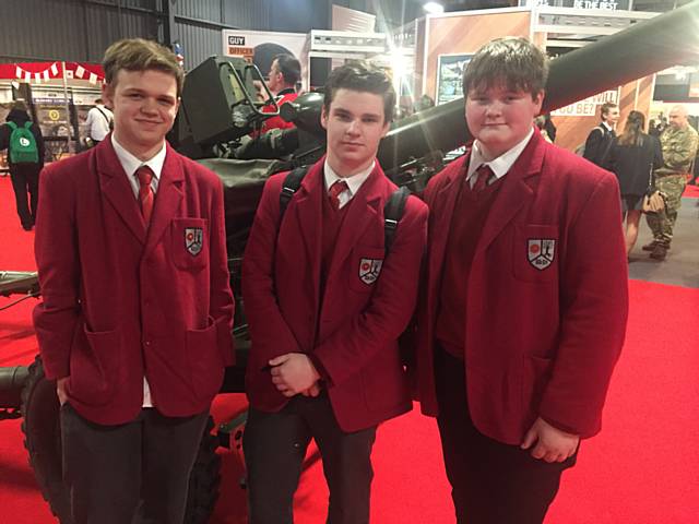 Beech House School Year 9 and 10 at the Skills North West Event