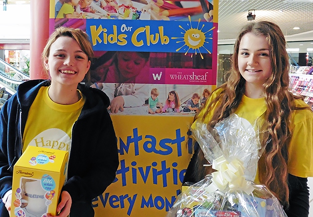 Easter Kids Club at the Wheatsheaf Shopping Centre