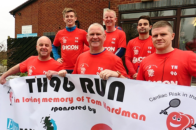 Runners ready for the start of the charity event to raise money for CRY