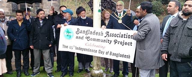 Bangladesh Independence Day Flag Raising Ceremony