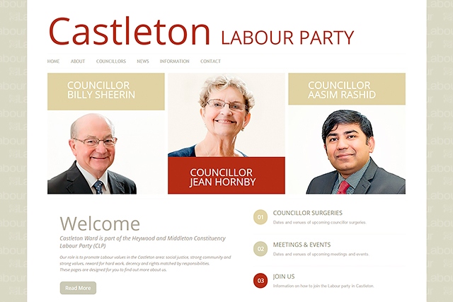 Castleton Labour Party launches new website