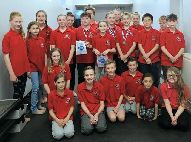 Aquabears win gold, silver and bronze medals at the Greater Manchester Age Group Meet 2016