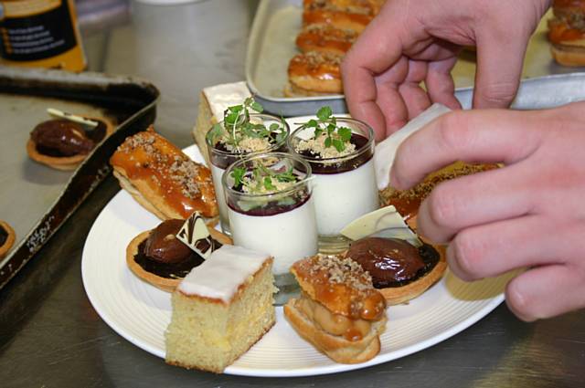 Afternoon tea with Dave Brodderick, the new chef at The Peacock Room