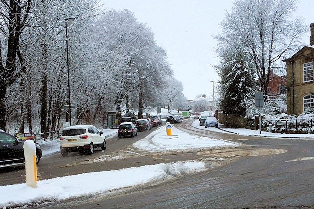 Snow, Edenfield Road